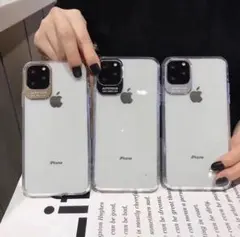iPhone11クリアスマホケース♡韓国 スマホアクセサリー おそろいも♡