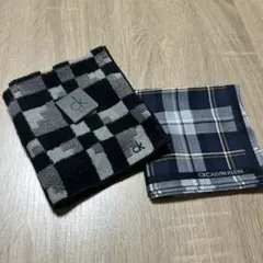 Calvin Klein ハンカチ 2枚セット
