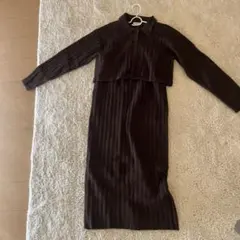 ローリーズファーム　リブニットワンピース