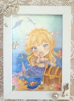 コピックイラスト/海の宝物