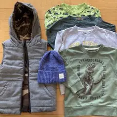 グローバルワークリバーシブルジャケットと長袖Tシャツまとめ売り