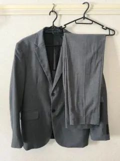 GU セットアップ グレー ジャケットM/スラックスL