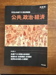 2026共通テスト問題集 公共・政治・経済