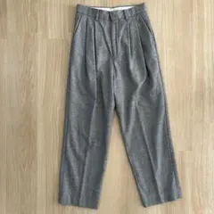 ウール カジュアルパンツ
