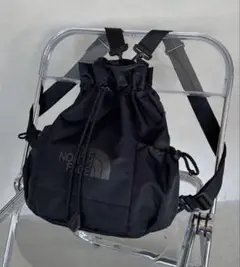 韓国　ノースフェイスリュックバケットボニーパックLIGHTBONNEYPACK黒