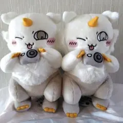 치이카와 あのこ あの子 BIGぬいぐるみ 2개 세트 프라이즈(게임센터 경품) タグ付き