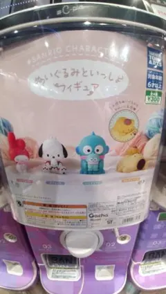 サンリオキャラクター フィギュア ぬいぐるみといっしょ　ポチャッコ