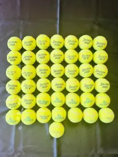 ダンロップ ソフトテニスボール 公認球 中古（50球） イエロー ソフトテニスボール 公認球 中古 50球 ダンロップ ソフトテニス