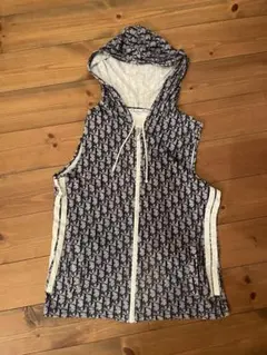Christian Dior トロッター柄 ノースリーブパーカー