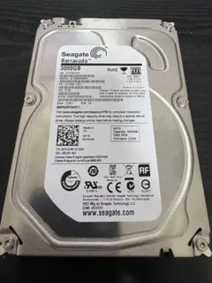 Seagate Barracuda 3000GB 851時間 正常動作 - メルカリ