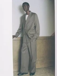 【Llife】DOESKIN TAILORED JACKET / SLACKS