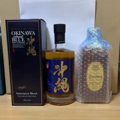 【希少】 久米仙酒造 沖縄BLUE 43° 750ml Rice Whiskyのサムネイル