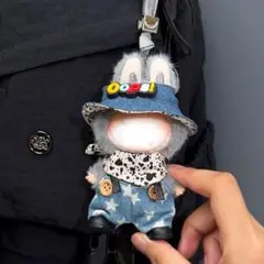 ぬいぐるみ着ぬい服 labubu着せ替え服セット　10cm ラブブ洋服 かわいい