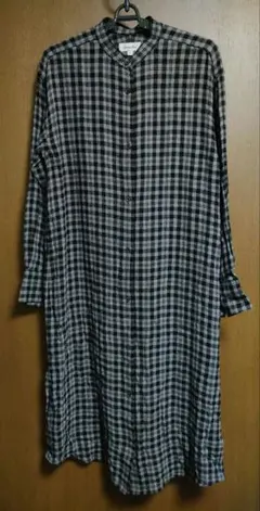 steven alan チェック柄 シャツワンピース 長袖　ユナイテッドアローズ