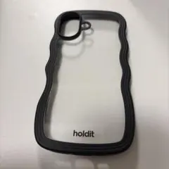 holdit iPhone用ソフトケース 透明・黒