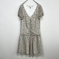 プロポーションボディドレッシング 花柄ワンピース