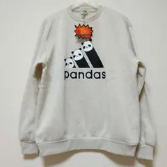 新品 裏起毛 スウェット 未使用 タグ付 メンズ L パロディ おもしろ