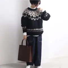 2026年最新】yuni ネパールハンドニット オーバーサイズプルオーバーの