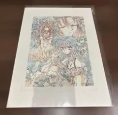 種村有菜 原画展 クリアファイル 時空異邦人 アニメイト カフェ りぼん