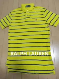 Polo by Ralph Lauren ボーダー ポロシャツ XS　165