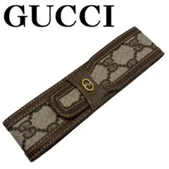 GUCCIオールドグッチ ペンケース GG柄 ヴィンテージ