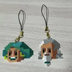 アイロンビーズ ストラップ キーホルダー セット ハンドメイド 作品