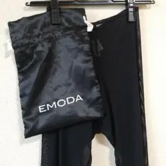 【美品】EMODA シースルー レギンス ブラックのサムネイル