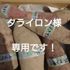 タライロン様専用です！　無農薬　さつま芋セット　宅急便コンパクトサイズ