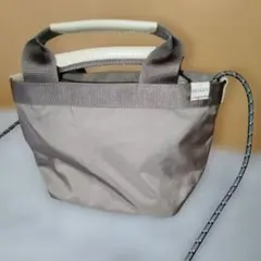 SAZABY✯ナイロン　ショルダーバッグ　軽量　ブラウン