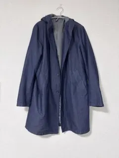 【THE SHOP TK】フード付きステンカラーコート