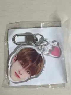 TREASURE アサヒ 顔アクキー【喜】