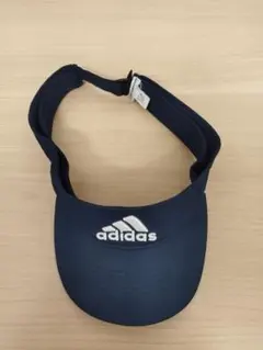 adidas ネイビー バイザー