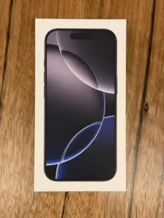 Apple iPhone 16 Pro ブラックチタニウム 128GB