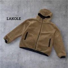 LAKOLE（ラコレ）　リバーシブルボアパーカー　ブルゾン　M