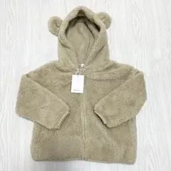 ペアマノン　くま耳パーカー　フード　アウター　110センチ