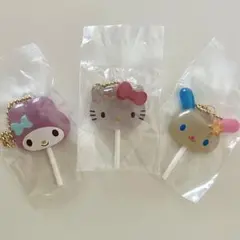 【新品未開封】サンリオカラフルキャンディチャーム　マイメロディ　ウサハナ　キティ