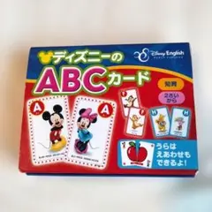 ディズニー ABCカード えあわせ 知育玩具 52枚入り アルファベット