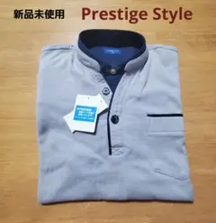 新品未使用 　Prestige Style 　長袖ポロシャツ　 M　Κ④
