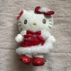 ハローキティ ぬいぐるみ 赤いドレス - メルカリ