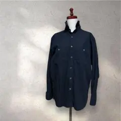 【女性にオススメ】ユニクロ メンズシャツ サイズM ネイビー