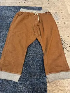 マウンテンマニア　七分丈パンツ　XL アウトドア クライミング　ブラウン　茶色のサムネイル