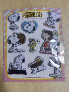 PEANUTS スヌーピー シールステッカー 9枚セット