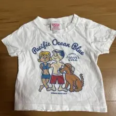 Pacific Ocean Blue キッズTシャツ 90cmのサムネイル