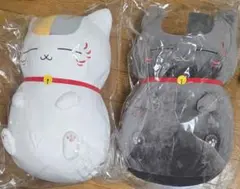 ドンキ限定　夏目友人帳　ぬいぐるみティッシュケース　ニャンコ先生黒ニャンコ