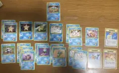 カスミシリーズ　まとめ売り　ポケモンジム第1弾 ハナダシティジム 旧裏