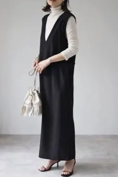 ボンジュールサガン　ノースリーブワンピース