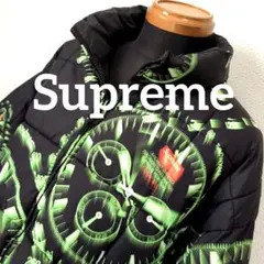 es19 Supreme リバーシブル ダウンジャケット 黒 メンズ4L相当