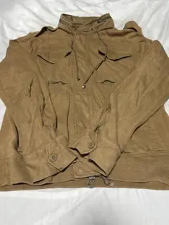 90s ラルフローレン m65 ミリタリージャケット スウェット地 ベージュ