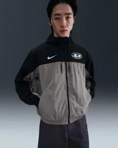 Nike Club フーディー ナイロン トラックジャケット