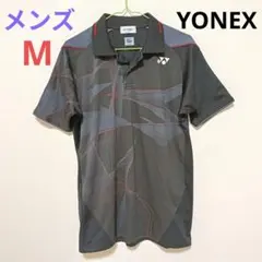 [メンズ]YONEX ゲームシャツ バトミントンテニス ウェア ポロシャツ黒のサムネイル